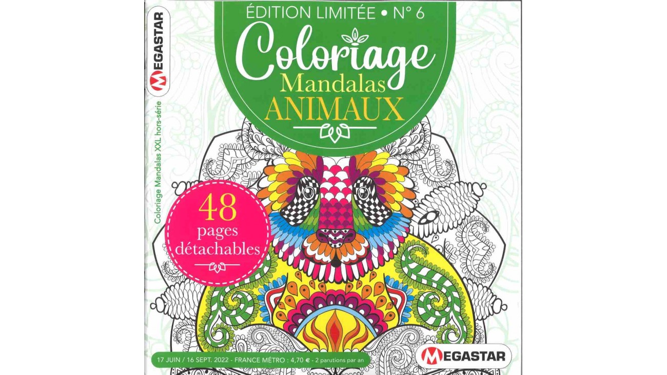 Coloriage Mandalas XXL Hors-série, Edition 6, Coloriages