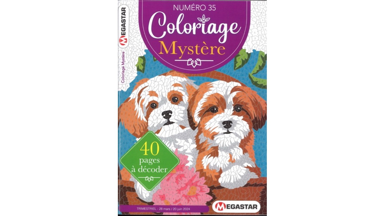 COLORIAGE MYSTÈRE - Magazines - Express Mag