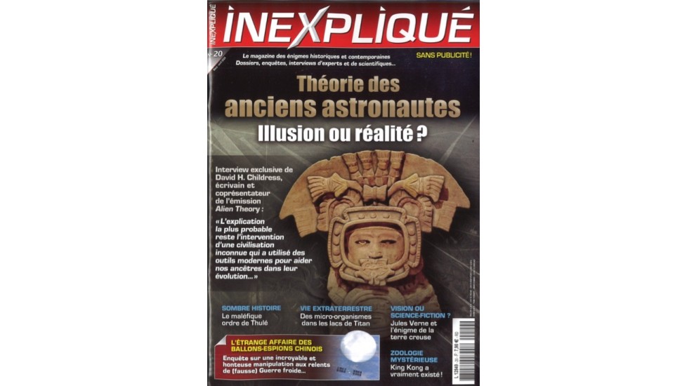 SCIENCE ET INEXPLIQUÉ (to be translated)